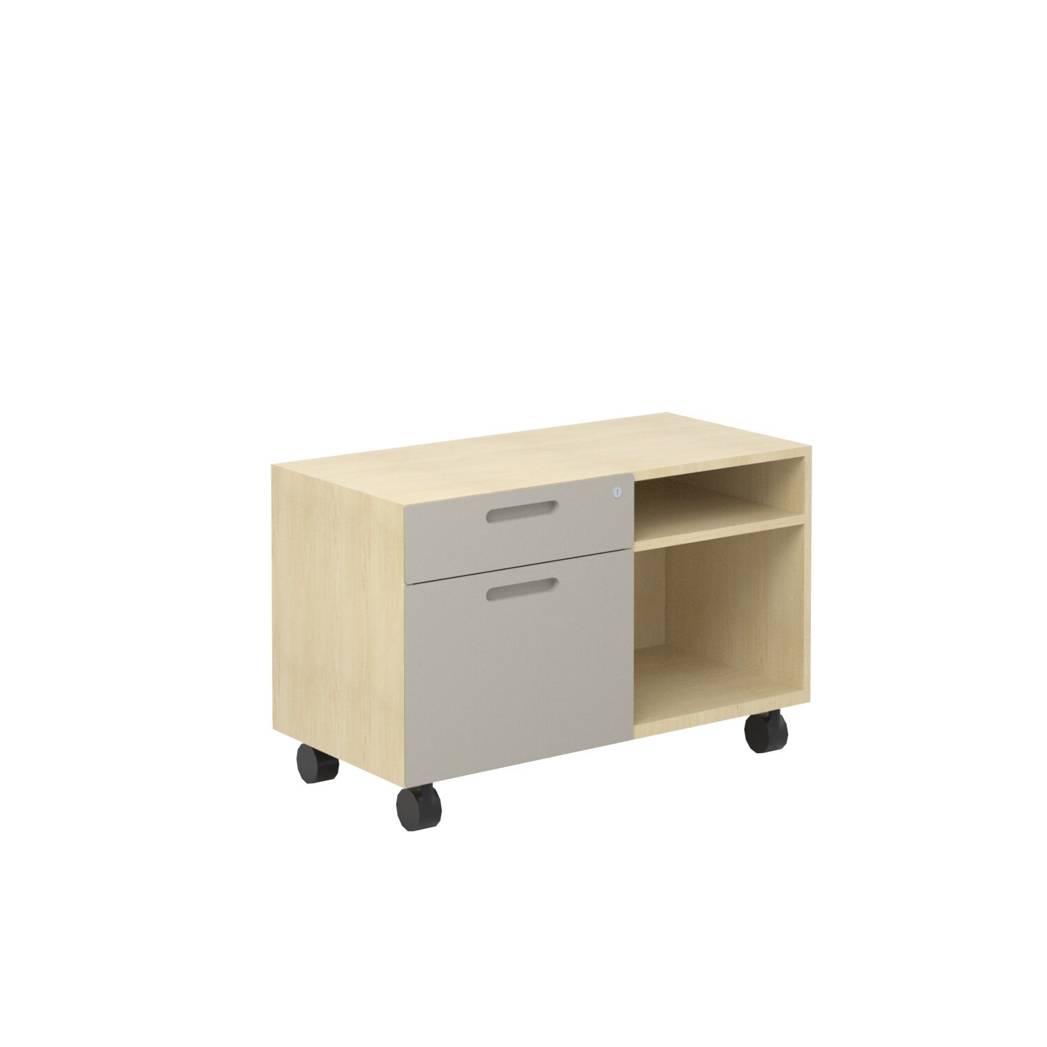 ExpCityline Mobile Credenza - Open with Drawers