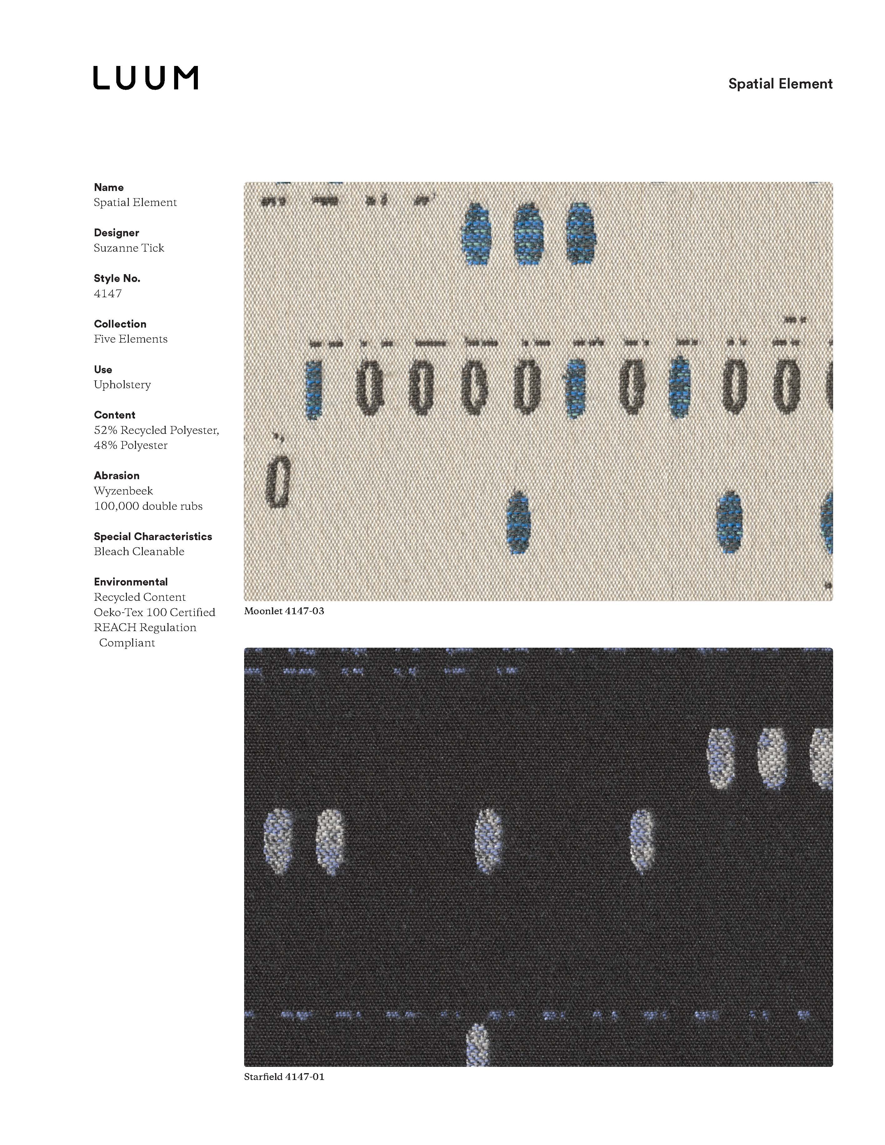 Spatial Element - Starfield - 4147 - 01 Sample Card