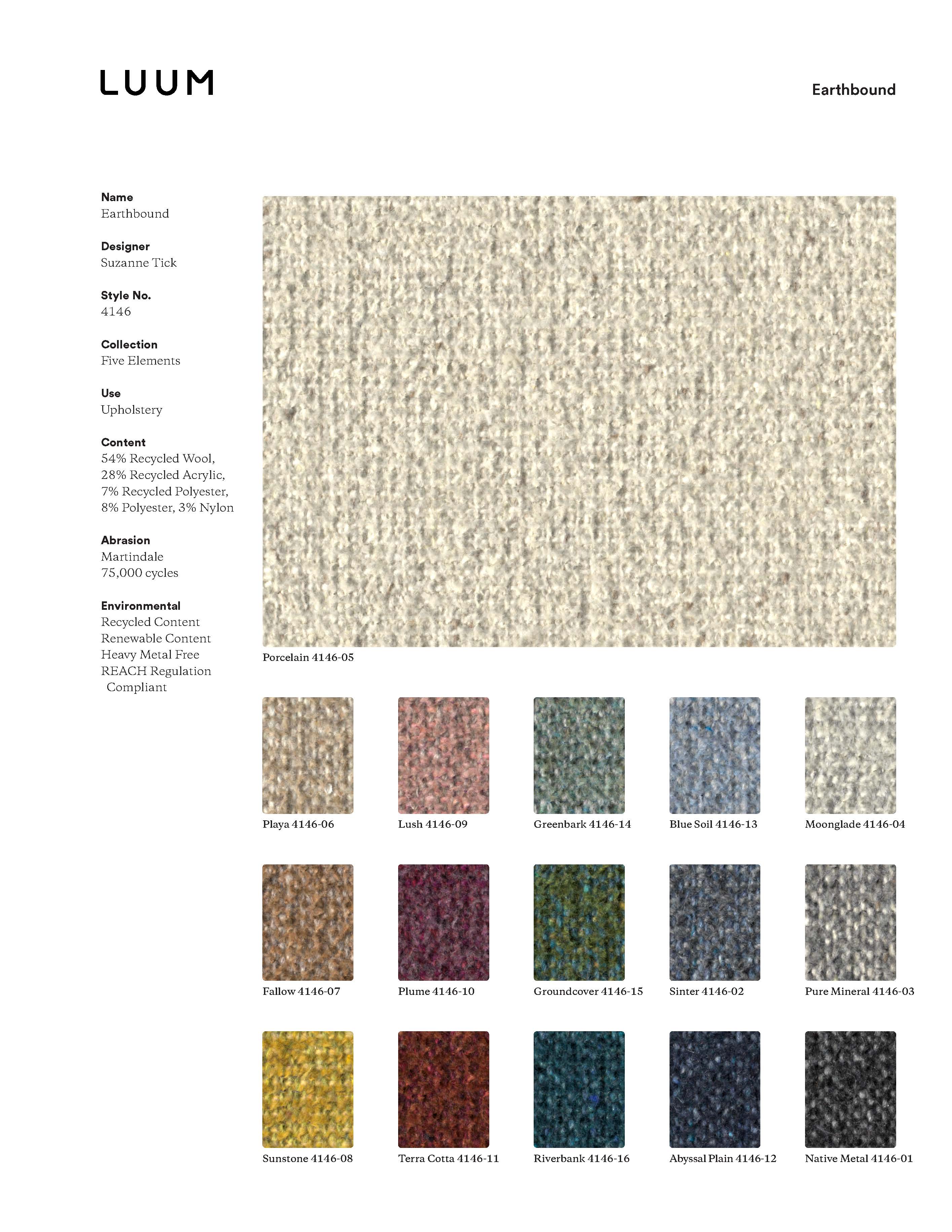 Earthbound - Native Metal - 4146 - 01 Sample Card